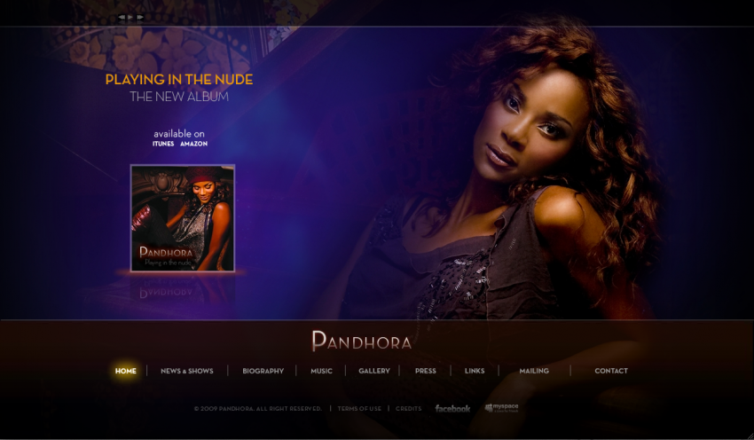 Pandhora website